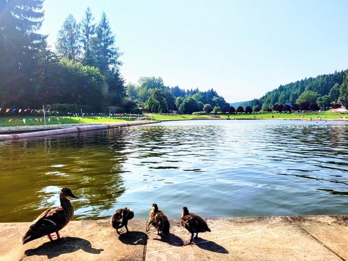 Domek Caloroczny Nad Zalewem U Podnoza Gor Stolowych Radkow Exterior foto